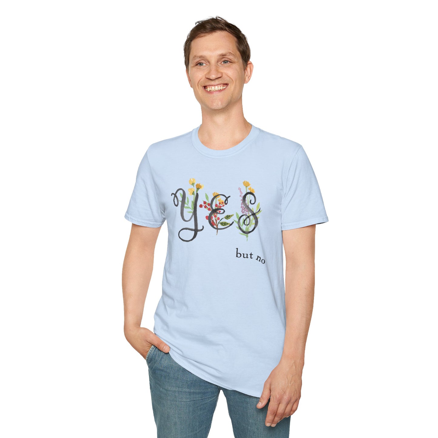 YES, but no t-shirt (flowers edition)