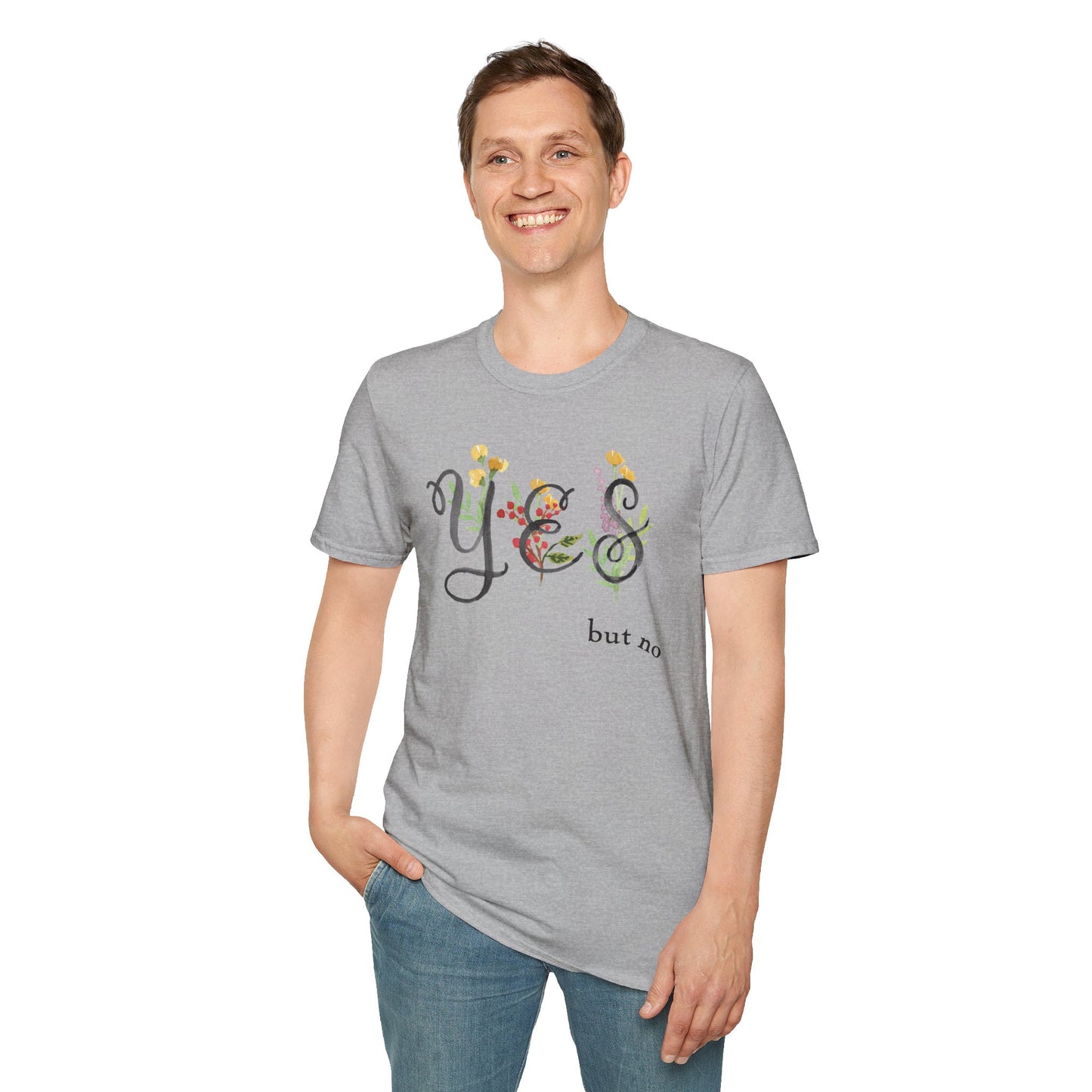 YES, but no t-shirt (flowers edition)