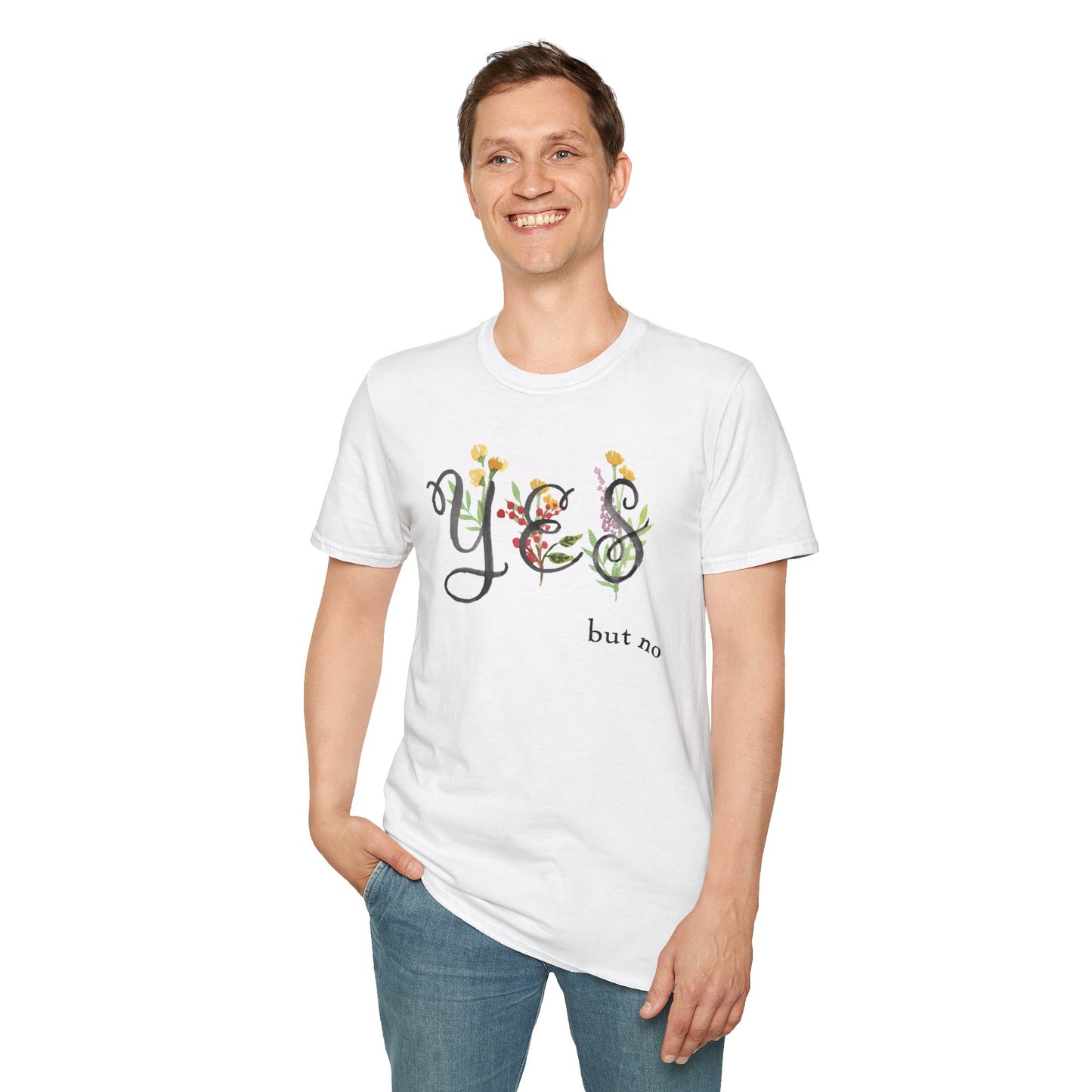 YES, but no t-shirt (flowers edition)